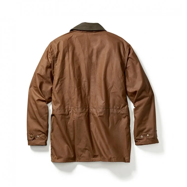 Filson Cover Cloth Mile Marker Jacket- Brown — Carriages Filson Cover Cloth Mile Marker Jacket- Brown — Carriages